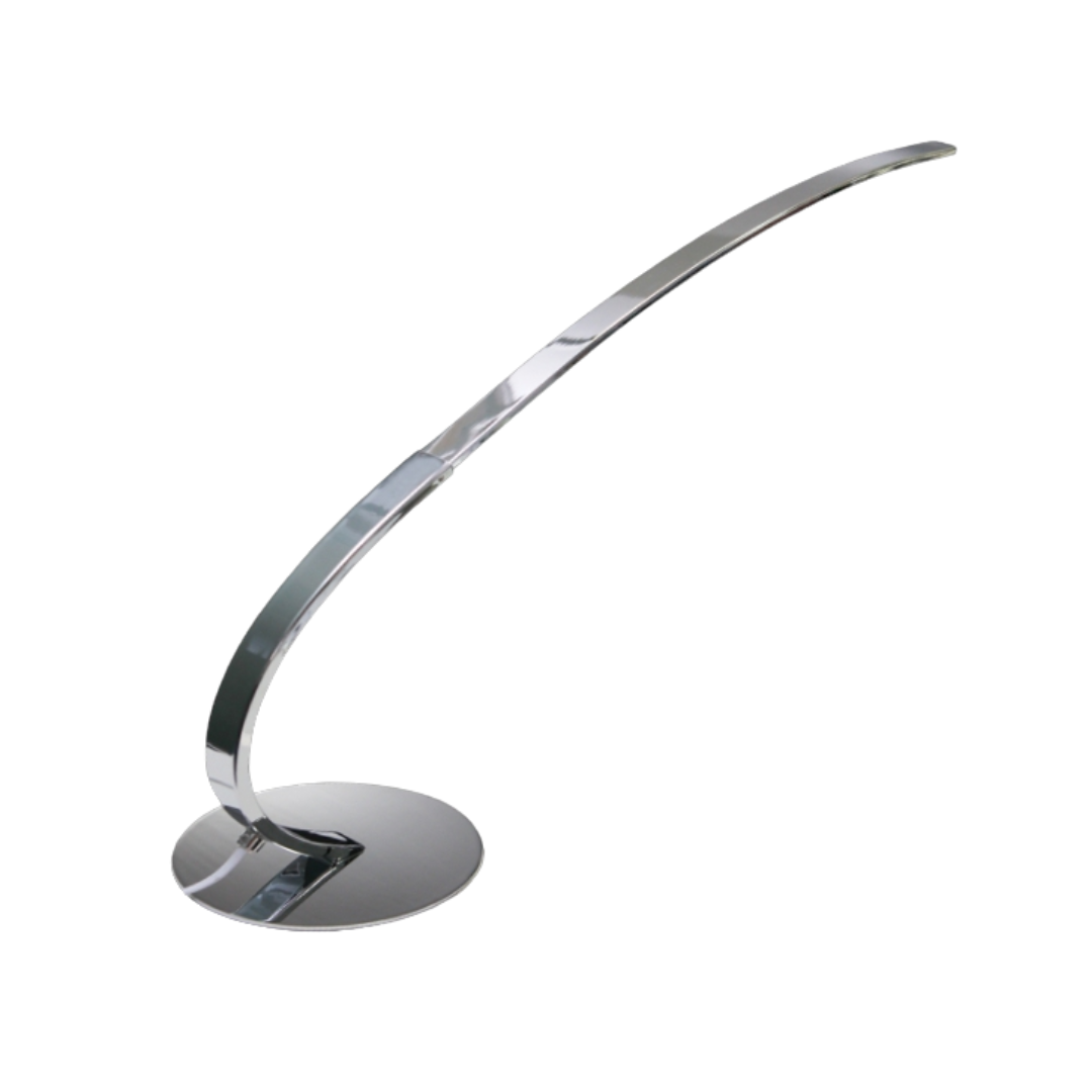 230v 6.3W LED SMD Chrome Table Lamp with Hand Dimmer