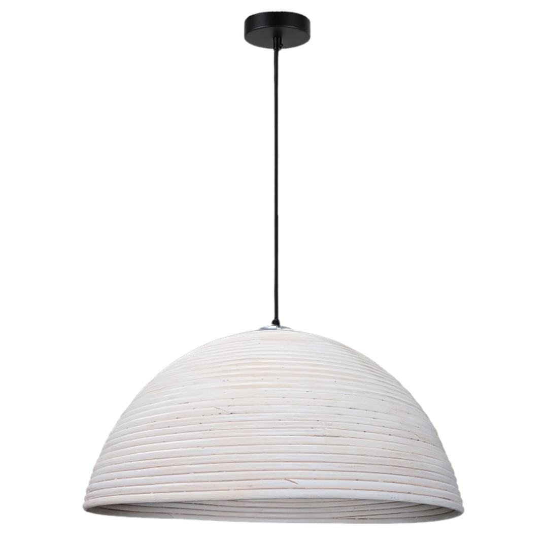 230v 40W E27 Large Rattan Tube Pendant