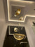 Gold Hammered Brass Leaf Pendant Light