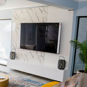 The Marble TV Wall Unit