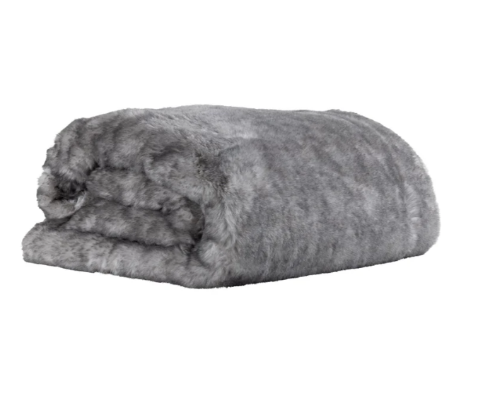 Yukon faux fur throw - Gravitu