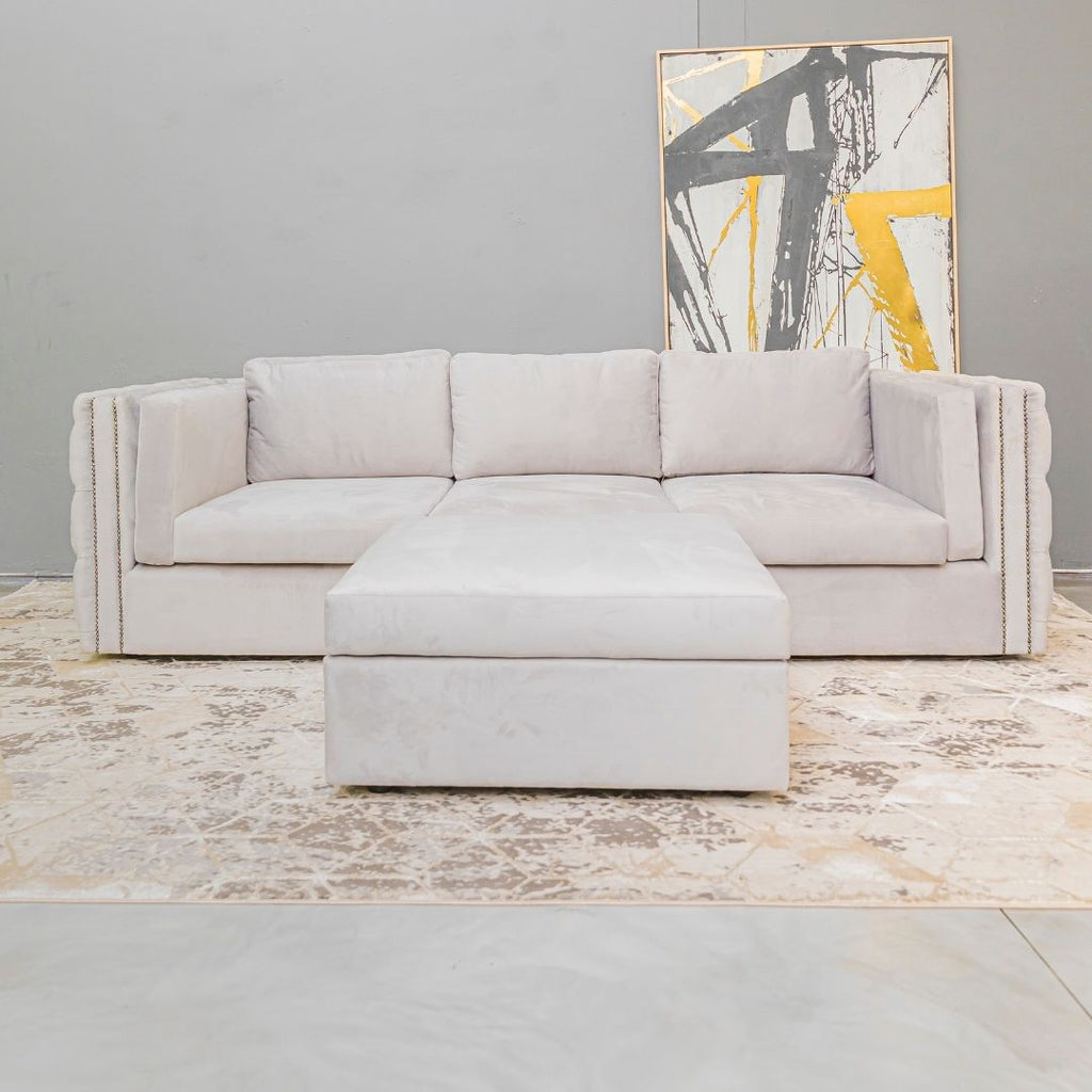 Berlinah Couch with Ottoman