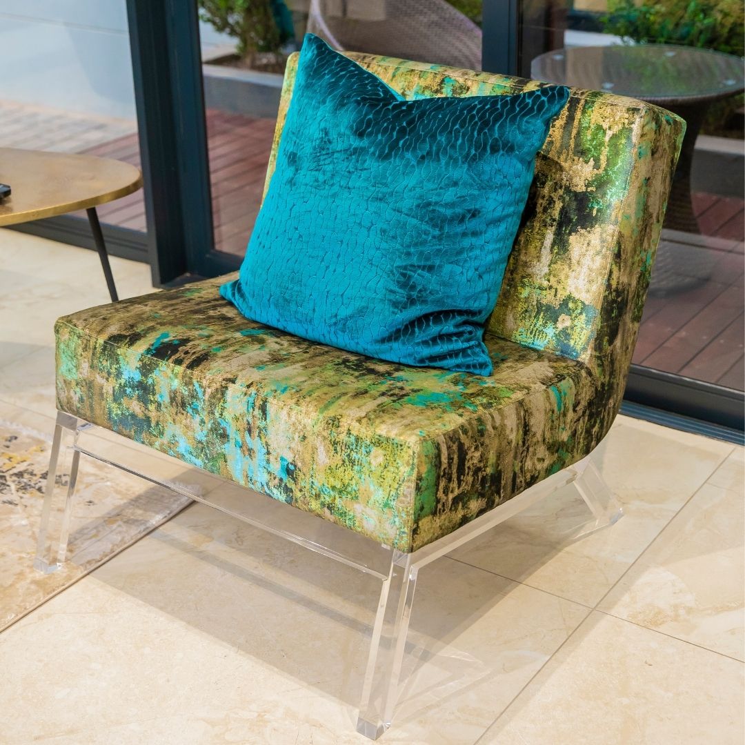 Ntebogeng Perspex Occasional Chair – Setters Furniture