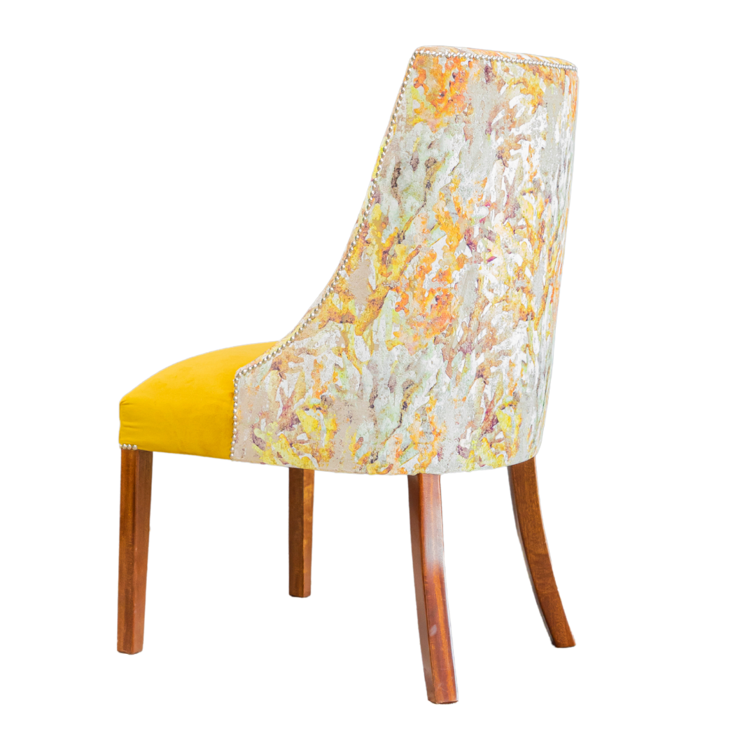 Rachel Dining Chair - Yellow